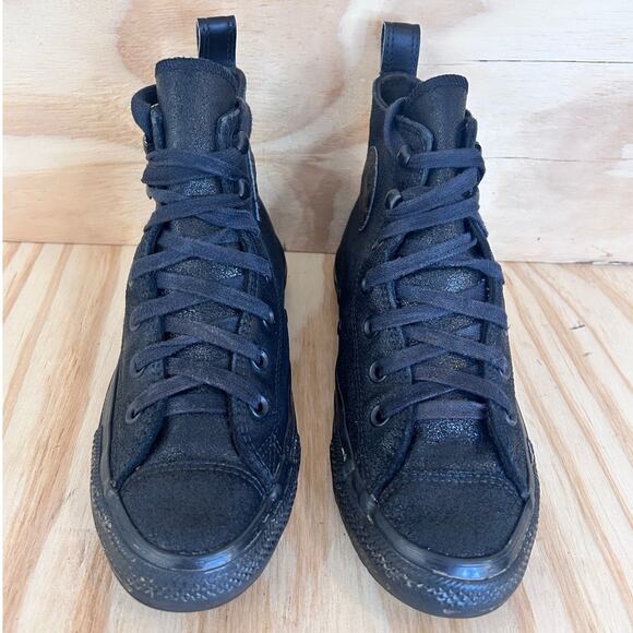 Converse All Star CT Space Mountain Hiker Hi Sneakers Black Women's -7- 566111C - Picture 3 of 10